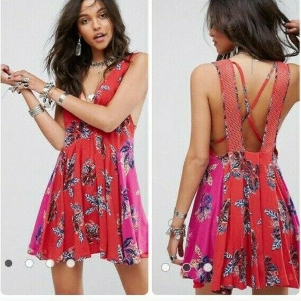 Free People Thought I Was Dreamin' Floral Dress